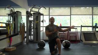 Power Development: Medicine Ball Step Rotational Throw