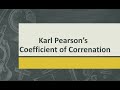 KarlPearson's Coefficient of Correlation | P&amp;S | 2-CSE-D