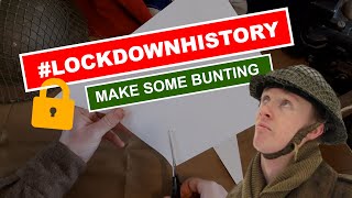 Let's make some VE Day bunting!!