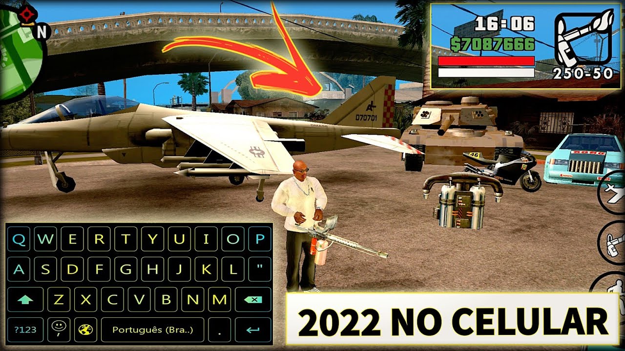 COMO FAZER CODIGÓS NO ANDROID GTA SA 