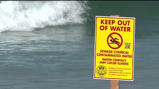 Even with hot temperatures, the sewage keeps people away from Imperial Beach | NBC 7 San Diego