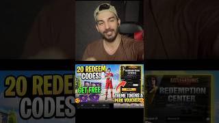 20 Redeem Codes for PUBG MOBILE Are Here