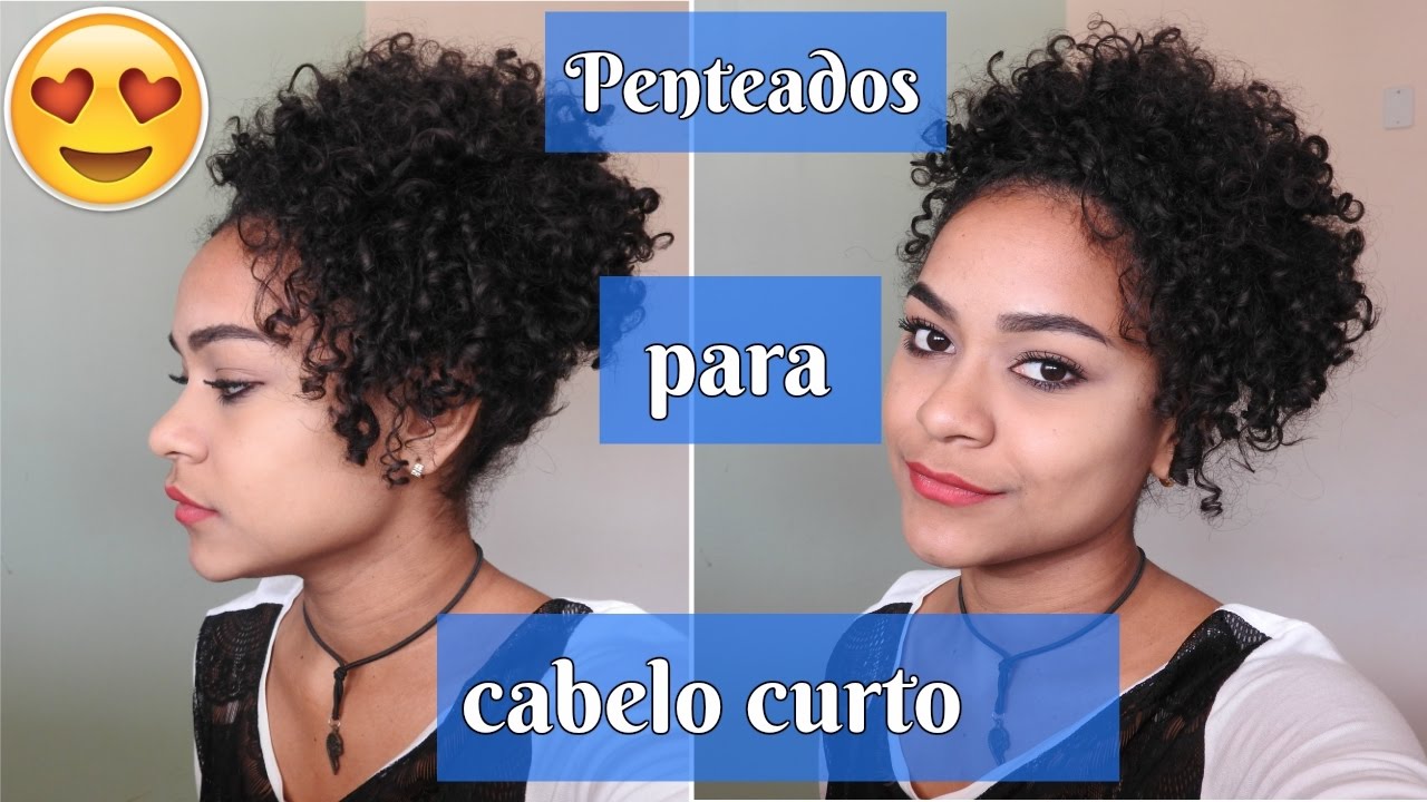 2 Penteados para cabelo cacheado curto - thptnganamst.edu.vn