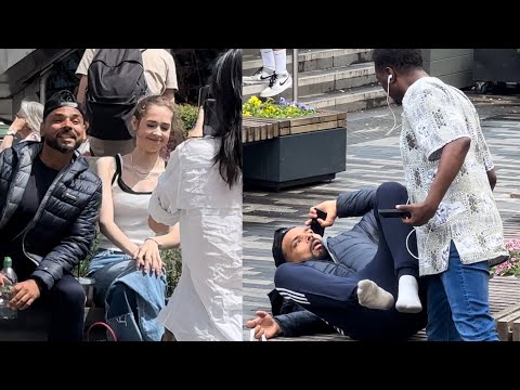 Taking pictures with random girls | swapping slippers with stranger prank | joker pranks latest 2023