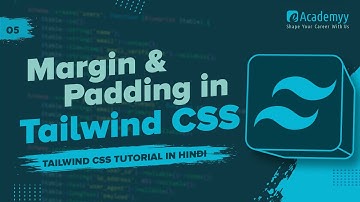📦 Margin & Padding in Tailwind CSS Explained | Tailwind CSS Tutorial in Hindi (2025)