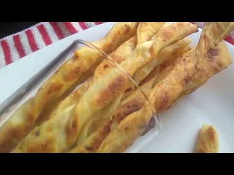 Cheese Straw Biscuits/Cheese Straw Twists/Cheese Straw Fingers/Christmas Snacks | Indian Mom