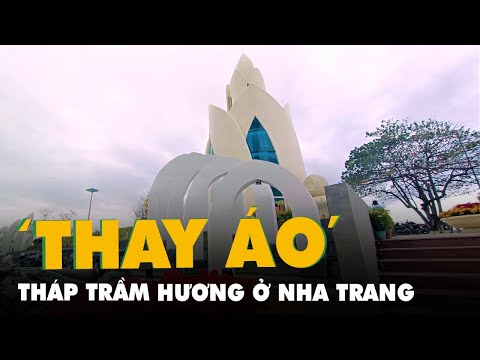 Video Gần 11 tỉ đồng 'thay áo mới' cho tháp Trầm Hương ở Nha... - youtube