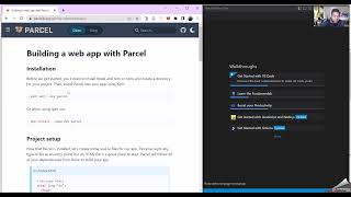 Front End Recruitment Tasks - Landing Page with Parcel  JS