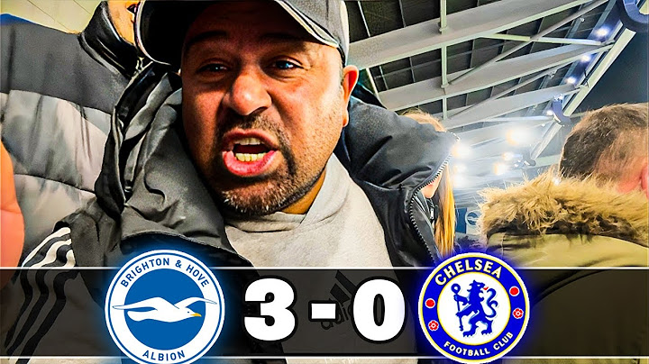 CLEARLAKE DON’T CARE ABOUT US! 😤 | Brighton 3 - 0 Chelsea | Matchday Vlog (Alex)
