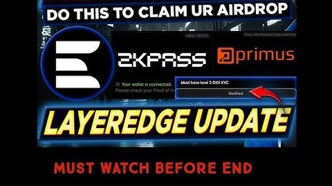 LayerEdge Airdrop Guide (2025) | Proof of Humanity Task = FREE Crypto