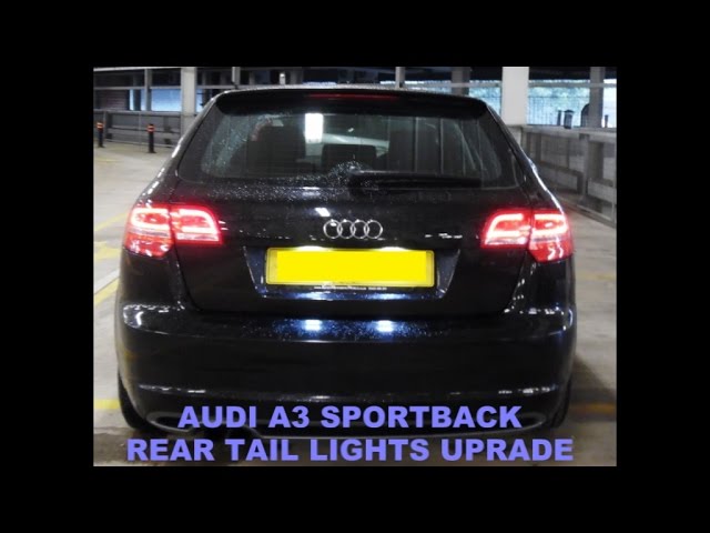 Audi Sportback LED Rear Tail Lamp Upgrade - YouTube