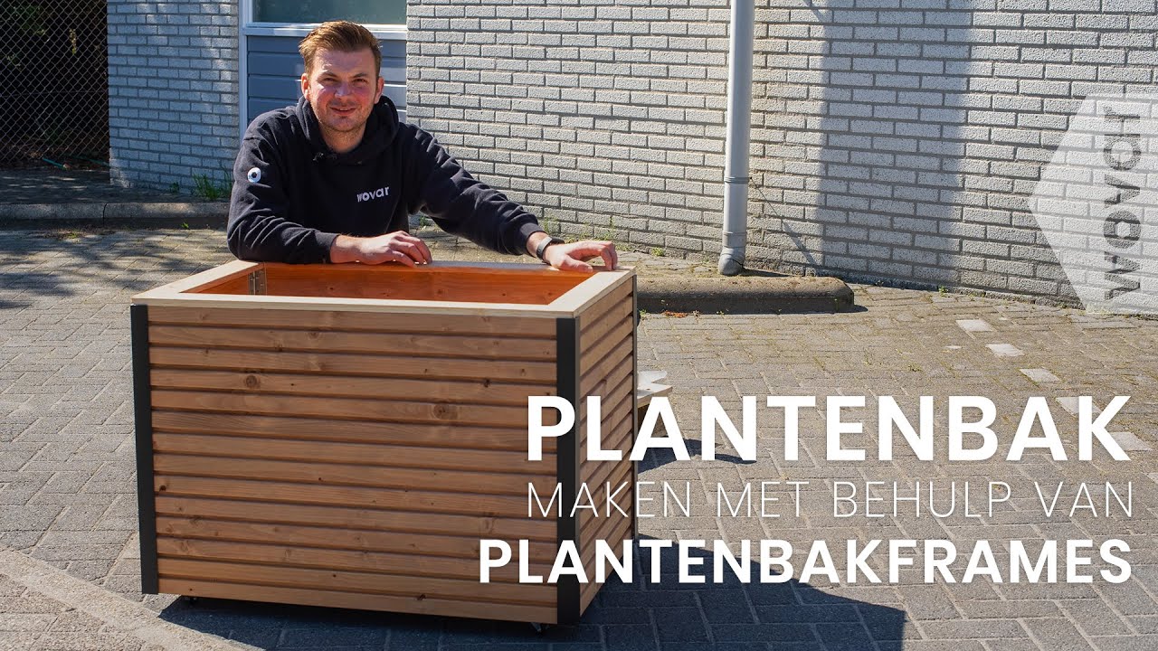 Uitvoerder Buigen Meedogenloos Plantenbak maken met behulp van plantenbakframes | Frame voor plantenbak -  YouTube