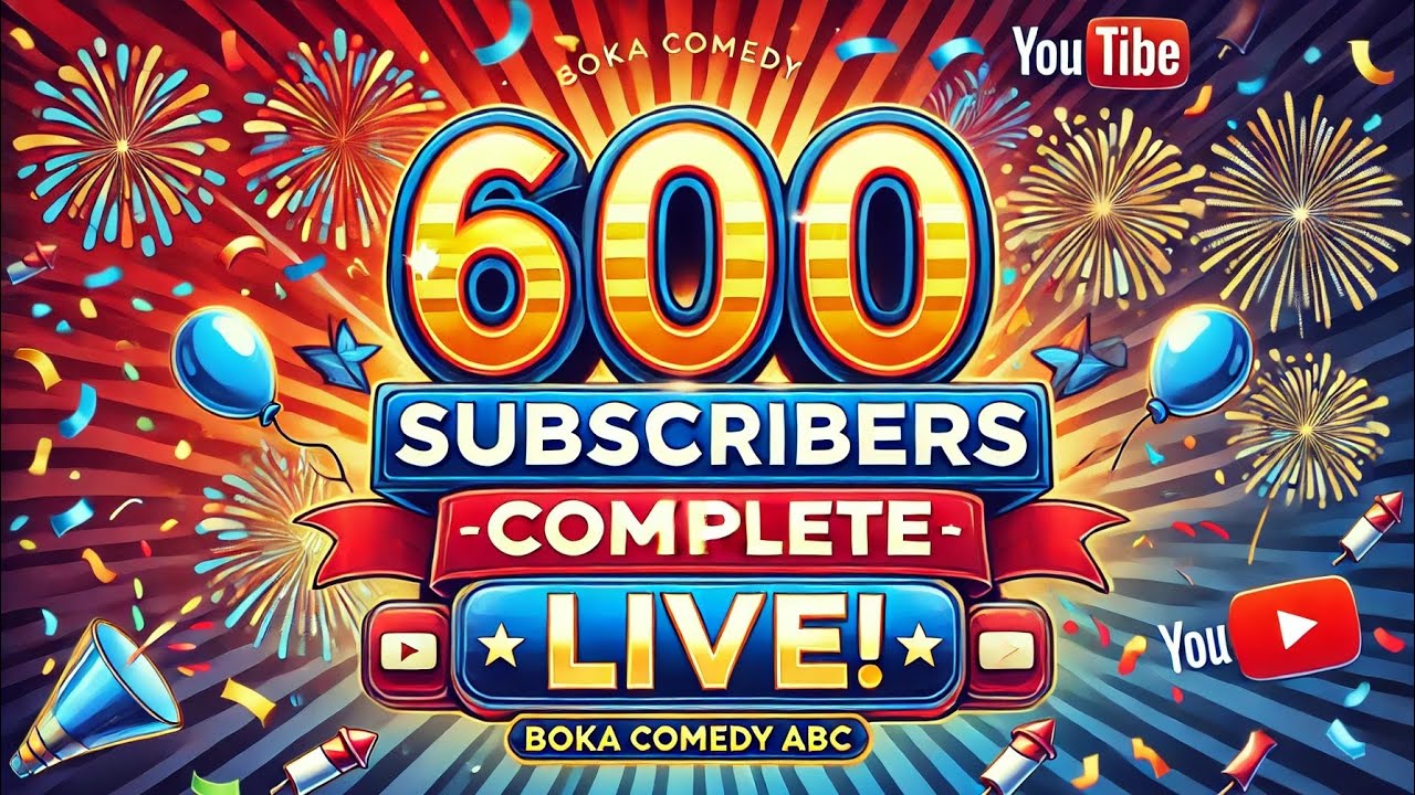 🎉 600 Subscribers Complete - Live Celebration! 🎉 - YouTube