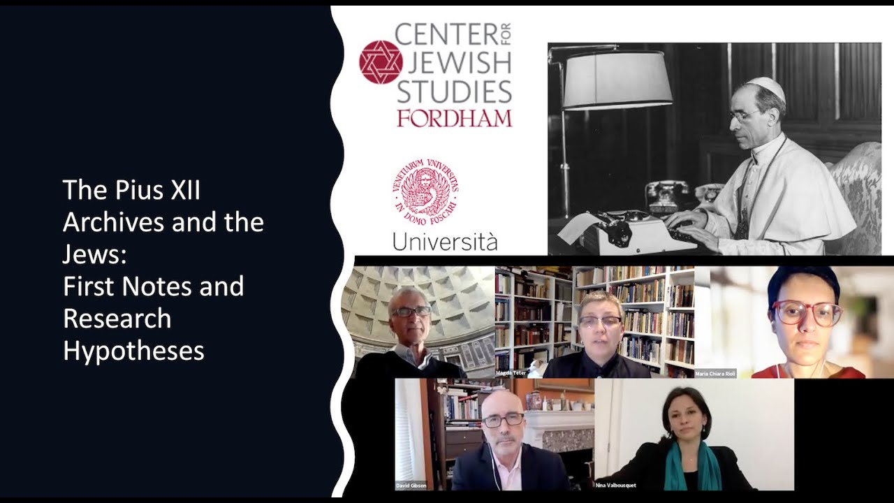 The Pius XII Archives and the Jews: First Notes and Research Hypotheses