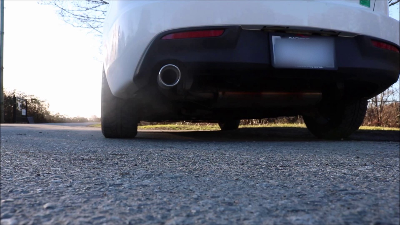 Mazda 3 2011 Exhaust sound with tip YouTube
