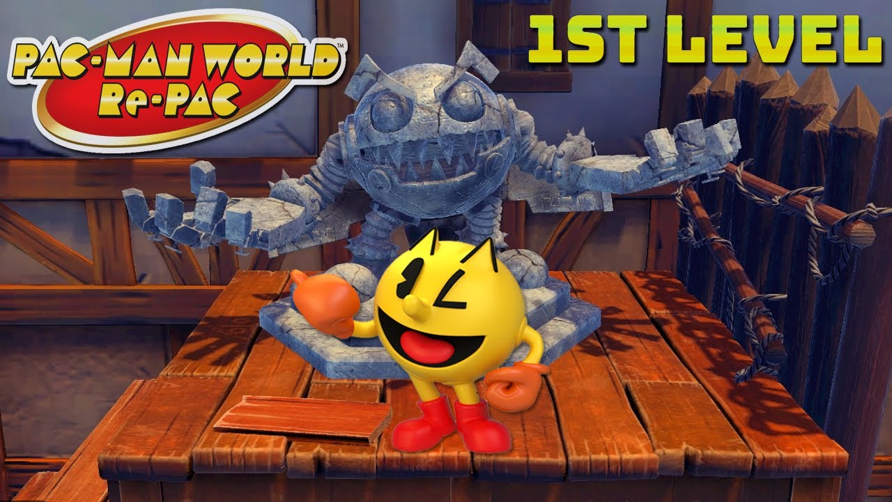 PAC-MAN WORLD Re-PAC - First Level Gameplay 4K | Switch PS4 PS5 PC ...