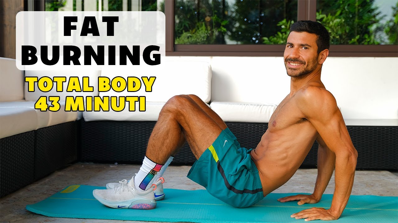 FAT BURNING WORKOUT - TOTAL BODY (43 Minuti)| Cotto al Dente