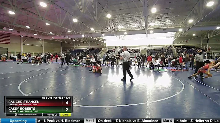 HS Boys 126 Cal Christiansen Fremont Wrestling Clu...