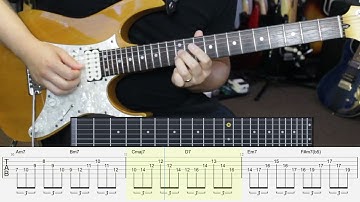 7th Chord 3 String Arpeggio Exercise in G Major