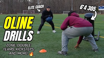 OLINE DRILLS - Master the art of Offensive Line