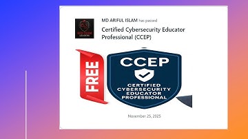 FREE CCEP Certification 2025  How to Get Certified at No Cost