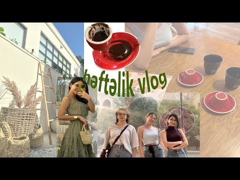 həftəlik vlog | gələcəyimizi öyrəndik, şırdan yedim😭😳☘️