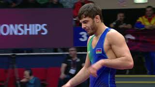 1/2 FS - 74 kg: F. CHAMIZO MARQ (ITA) v. K. GADZHIYEV (AZE)