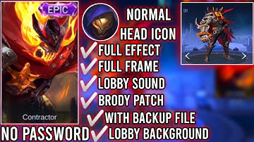 ALDOUS BLAZING WEST EPIC SKIN SCRIPT | FULL LOBBY BACKGROUND | +BACKUP FILE🗂️ | NO PASS |BG OFFICIAL