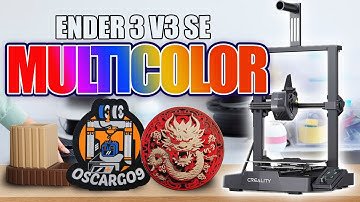💥Impression MULTICOLOR Ender 3 V3 SE💥 #creality #creality3d #ender3v3se💥