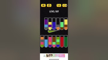 Water Sort Puzzle level 597
