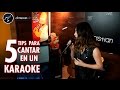 5 TIPS para CANTAR Bien en un KARAOKE | Clases de Canto