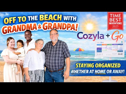 Thumbnail for Off To The Beach With Grandma And Grandpa |Cozyla Calendar +Go |Digital Calendar|The Bichanga Family