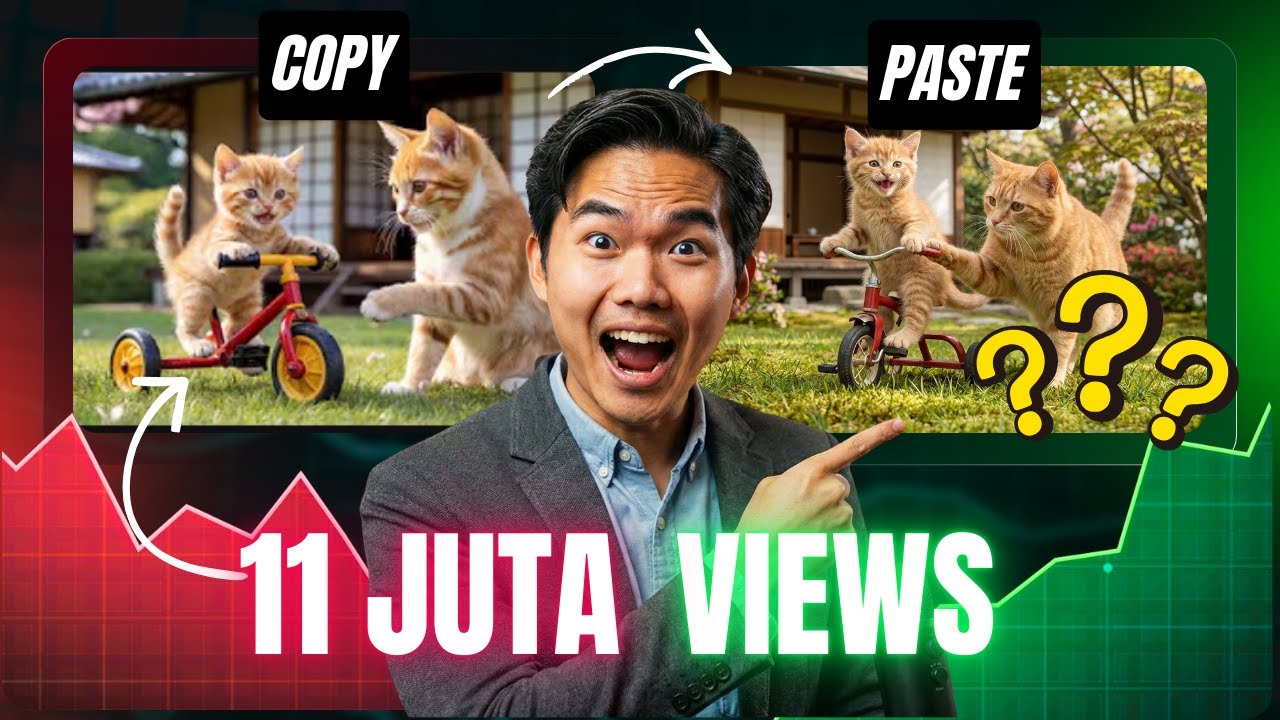 Video Kucing Viral Bisa 11JUTA Views?  Bikin Yuk! Ini Tutorial Caranya