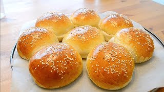 BREAD MACHINE BURGER BUNS | HOMEMADE BURGER BUNS | BURGER FROM SCRATCH |Bread Machine Recipes