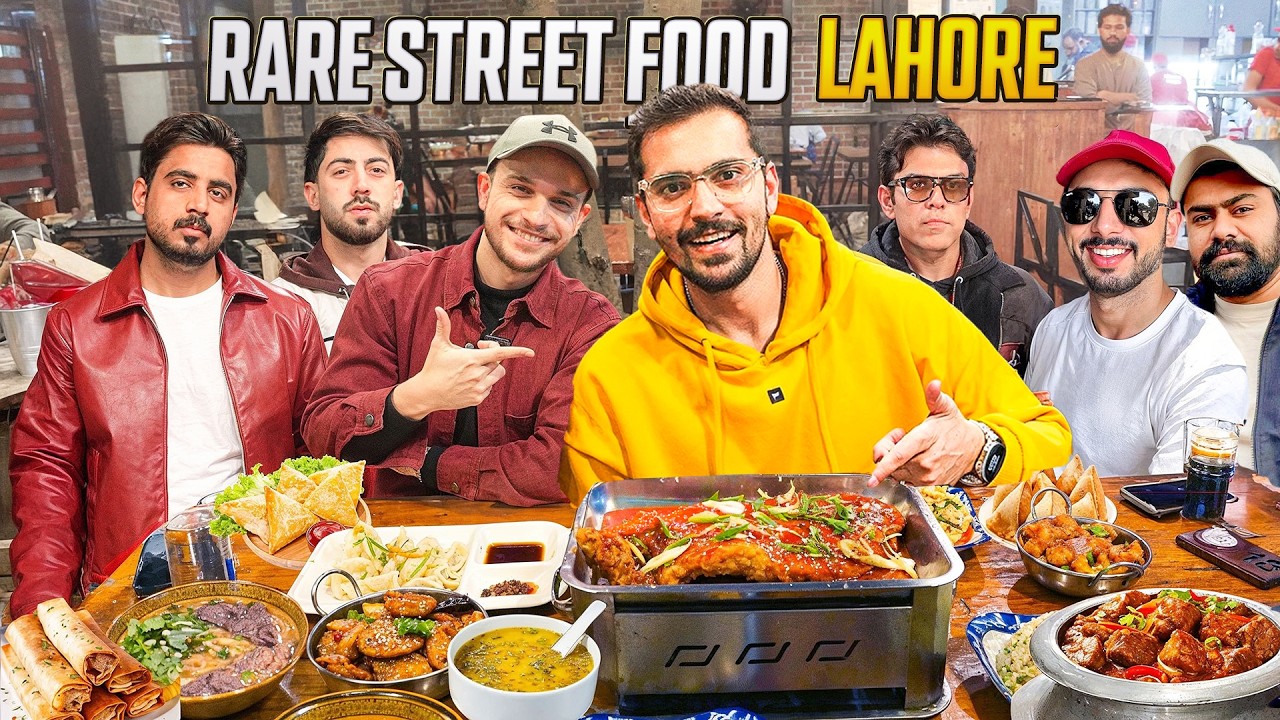16 Hours Street Food Hunt in Lahore - Unique Samosa, the crispiest Grato Jalebi & Authentic Chinese