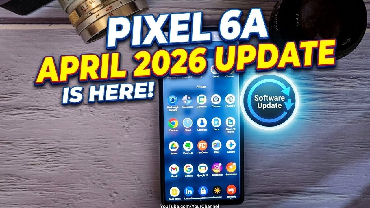 PIXEL 6a April 2026 Update Review! 📲 - YouTube