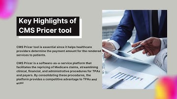 Key Highlights of CMS Pricer Tool | CMS Web Pricer | CMSPricer