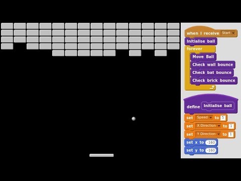 Simple Scratch Games: Brick Breaker