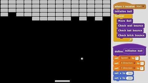 Simple Scratch Games: Brick Breaker