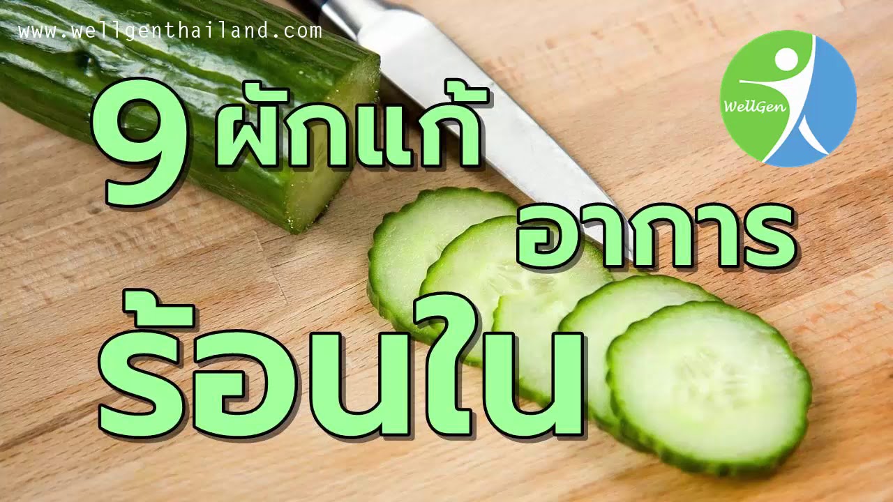 ผักที่มีฤทธิ์เย็น 2022 9ผักแก้อาการร้อนใน WELLGENTHAILAND.COM