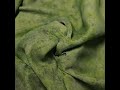 Wizard of Oz Vintage Green Plant-Dyed Tencel Fabric