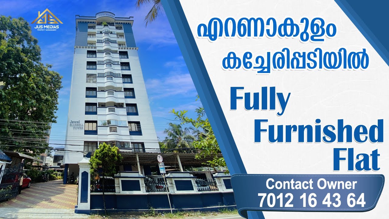 Flat Sale In Ernakulam Kacheripady Fully Furnished 3 Bhk YouTube