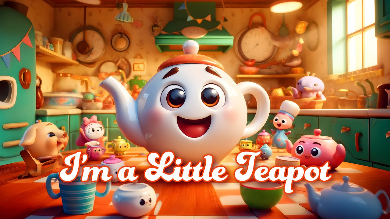 I'm a Little Teapot Rock 'n' Roll Version Kids Music MiniDisco
