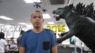 Mark Basmayor for Hackzilla in Manila