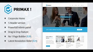 Primax - Multi-Purpose Joomla Template | Themeforest Website Templates and Themes