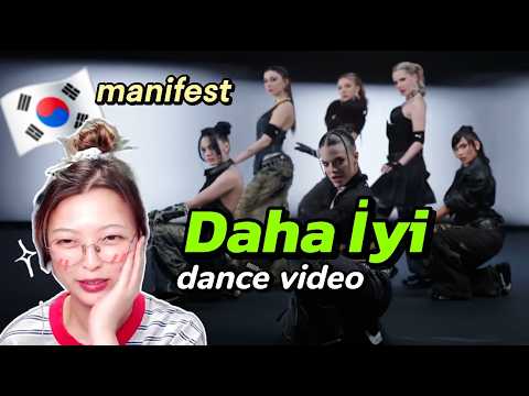 [Korean react] manifest - Daha İyi l Official Dance Video (SUB)