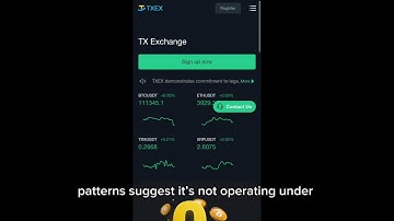 TX EXCHANGE (OHTXXB) SCAM  — How to withdraw!