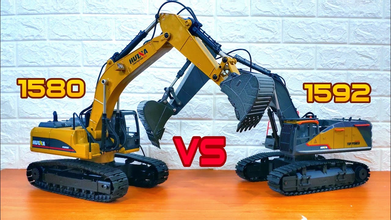 Die Cast Fm 1580 Excavator Huina 1580 1/14 RC Excavator 23ch All-Metal