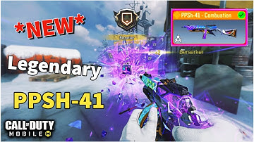 *NEW* PPSH-41 Combustion |CODM|