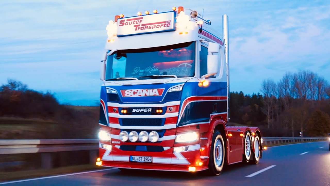 Sauter Transporte - Karl-Heinz Sauter und sein SCANIA R500